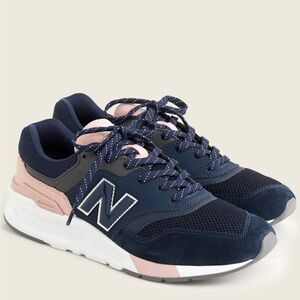 New Balance 997H J Crew navy and pink size 7.5